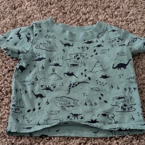 6/$35 Carter's Dino Adventure Tee - Mint Green